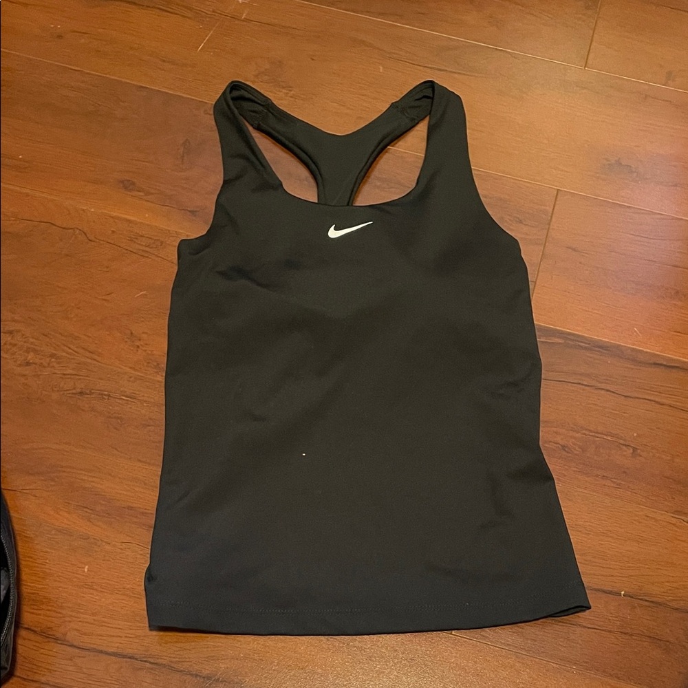 Nike Women's Black Racerback Tank Top